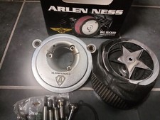 Filtro Aria Big Sucker Harley 1450 1584 con cover cromata e calza Antipioggia