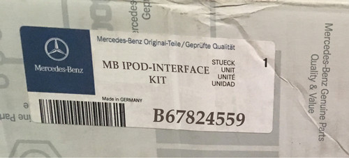 B67824559 ipod interface - mb, ipod-interface