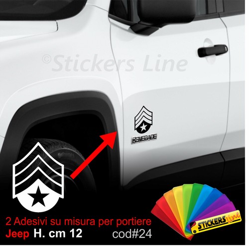 Adesivi laterali per jeep - laterali,
