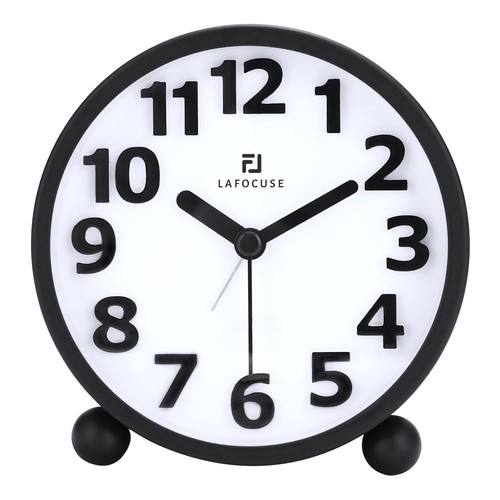Metallo sveglia numeri grandi - metallo,