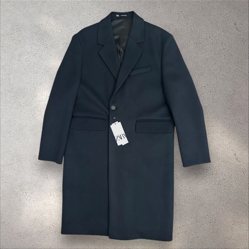 Cappotto lungo zara twill - lungo, twill,