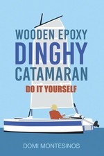 Wooden epoxy dinghy catamaran