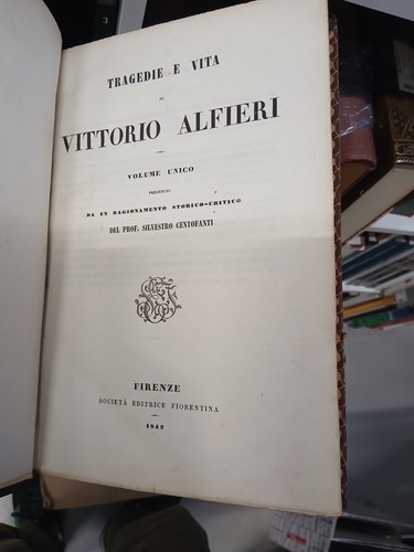 Alfieri vittorio tragedie e - alfieri,