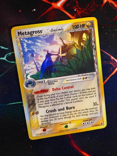 Pokemon metagross card - pokemon, δ