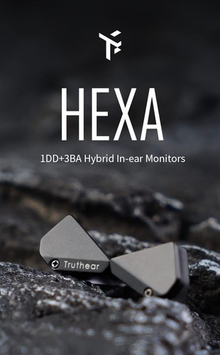 Truthear hexa monitor ear - truthear, in-ear