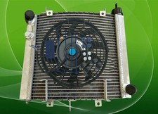 Aluminum Radiator+FAN  For KTM
