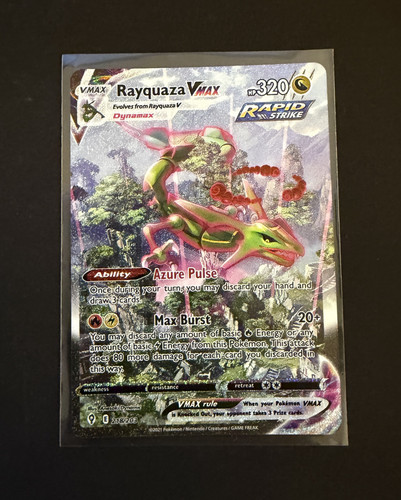 Pokémon rayquaza vmax arte - pokémon,