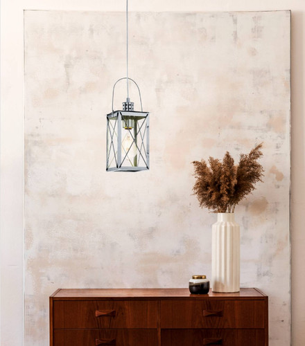 Lampada sospensione lanterna - a,