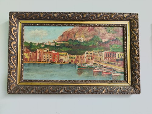 Quadro antico con - quadro, cornice