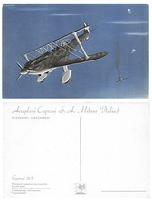 C4347) AEREO CAPRONI 165 IN COMBATTIMENTO NOTTURNO. ILL. GIANPAOLO.