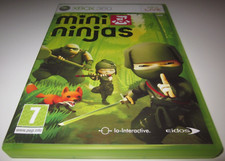 MINI NINJAS-MICROSOFT XBOX 360-PAL-ITALIANO-COMPLETO-COME NUOVO-RARITA'