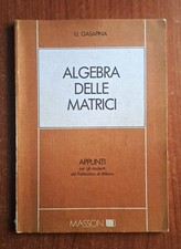 Ingegneria algebra delle - algebra,