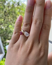 3.80 Ct Round & Pear Cut
