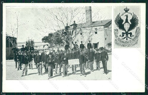 Cagliari città militari retro - militari,