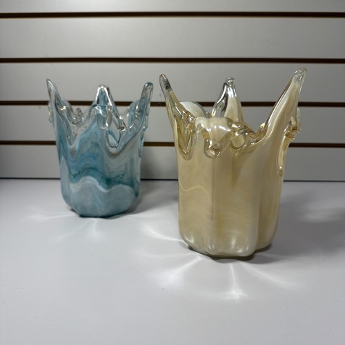 Vaso italiano vetro di - in,