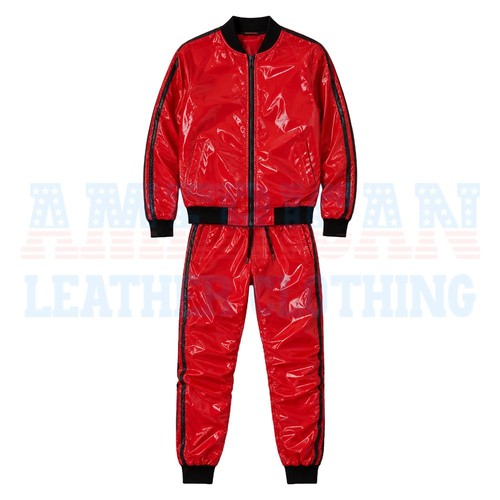 Tuta unisex nylon pvc lucido - tuta,