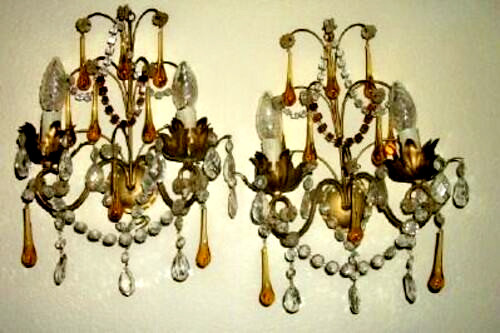 Antica lampada applique
