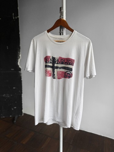 Napapijri white short sleeve - white,