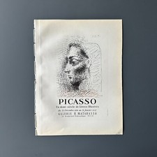 Original Pablo Picasso Un