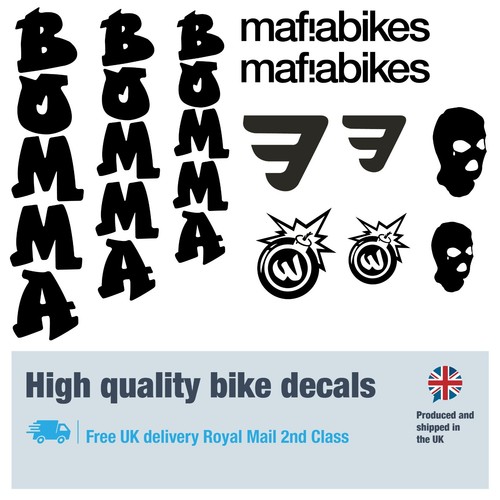 Adesivi bici mafia - adesivi, bomma