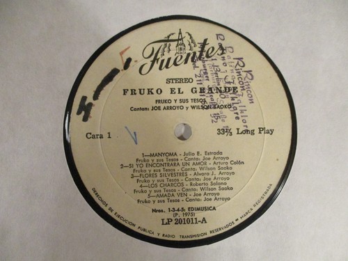 Fruko sus tesos el - tesos,