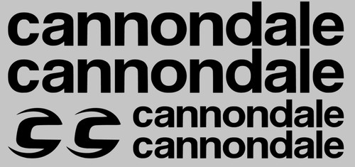 Adesivi cannondale nuovi - adesivi,