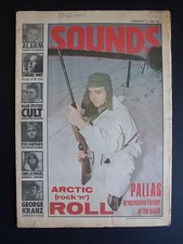 SOUNDS 11/2/84 HARD ROCK UK MAGAZINE PALLAS ALARM BLUE OYSTER CULT THOMAS DOLBY