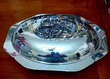 VASSOIO VINTAGE CON COPERCHIO, DA ARROSTI 