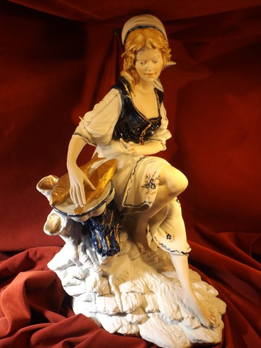 Enorme statuina edoardo - statuina, 17"