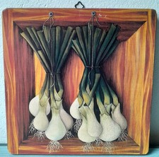Quadro Artigianale in Legno Dekor Toscana Italia Decorazione Cucina