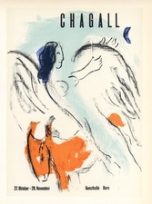 Marc Chagall lithograph poster