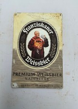 Insegna  birra Franziskaner  20x30 cm