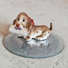 Vintage Porcelain Dog Figurine