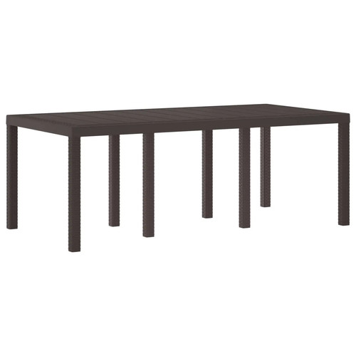 Garden table brown - garden,