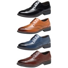 Uomini Vintage Brogues Leather