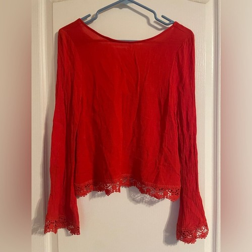 Top coachella rosso - top, h&m