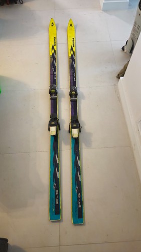 Volkl skis with bindings - skis,