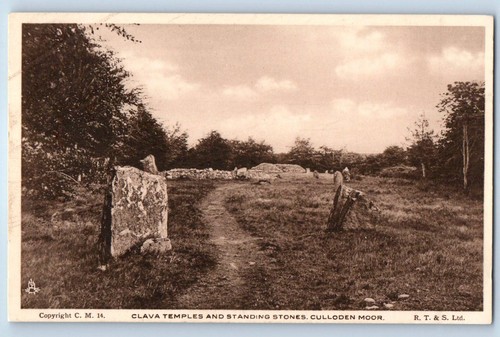 Cartolina culloden scozia - culloden,
