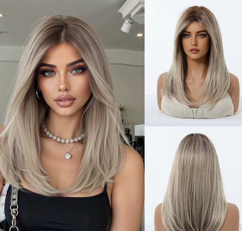Parrucche capelli sintetici