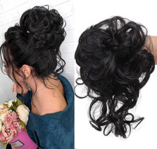 Chignon Capelli Finti Nero