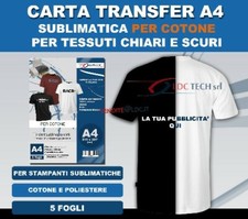 CARTA SUBLIMATICA A4 TRANSFER
