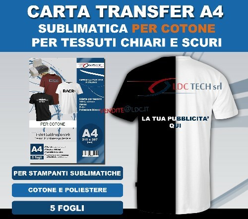Carta sublimatica transfer - sublimatica,