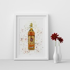 Bottiglia rum leggero - di,