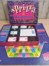 SPRIZZA LA PAROLA - CLEMENTONI GIOCO DA TAVOLO USATO COMPLETO