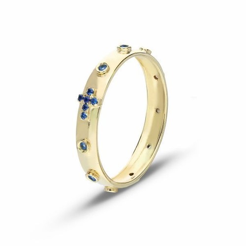 Anello rosario oro - anello,