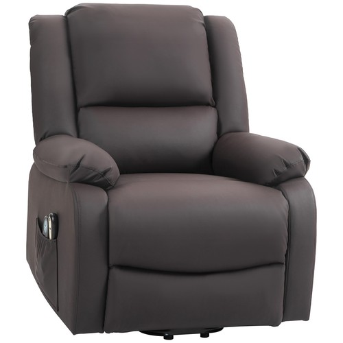 Homcom poltrona reclinabile - poltrona,