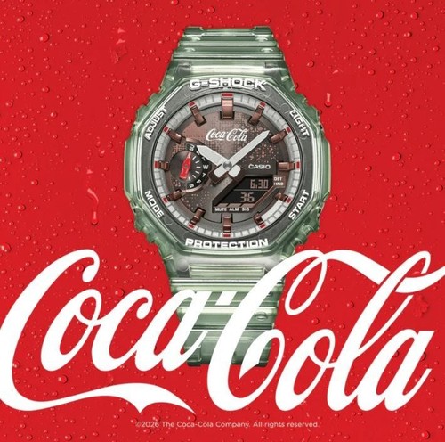Orologio shock coca cola - g-shock, coca-cola