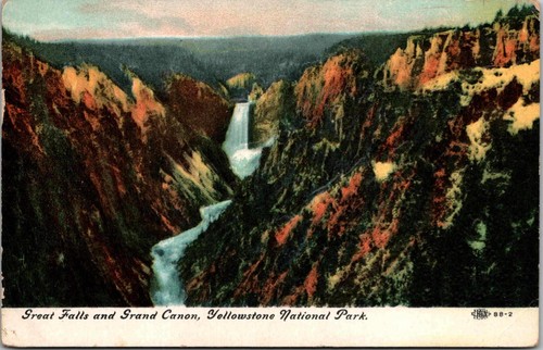 Cartolina great falls grand - cartolina,