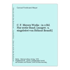 C. F. Meyers Werke : in 2 Bd