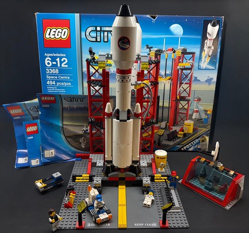 Lego city space center con - center,
